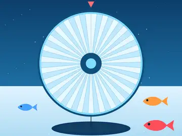 Ice Fishing by Evolution