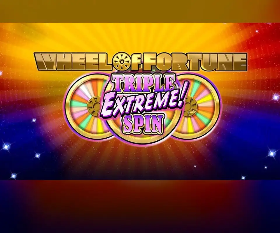 Wheel of Fortune Triple Extreme Spin logo by IGT, from OLG's game card